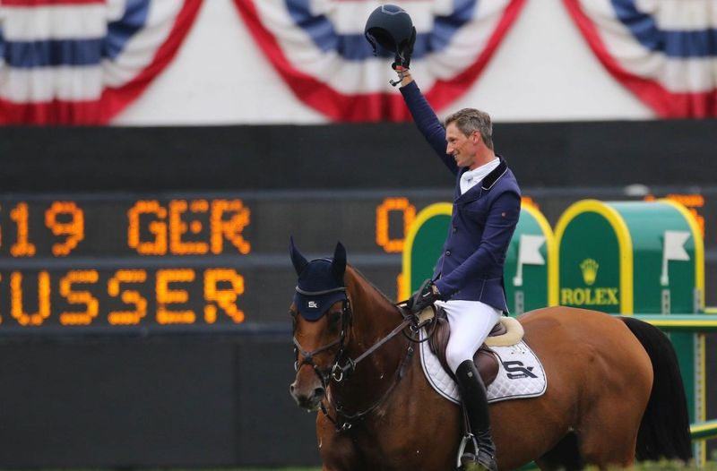 Daniel Deusser and Killer Queen VDM win at Spruce Meadows