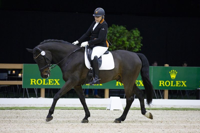 Annemarieke Nobel wins KNHS Para Dressage Trophy FInal.