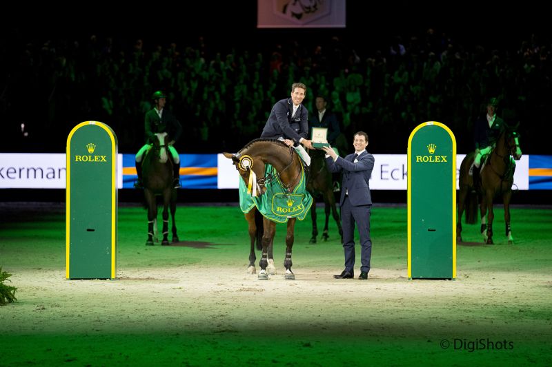 Henrik von Eckermann starts his Rolex Grand Slam cycle at The Dutch Masters