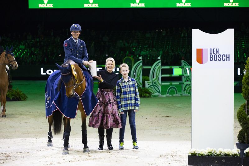Lorenzo du Luca at top speed to win in Gemeente 's-Hertogenbosch Prize