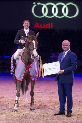 Simon Delestre takes Audi Prize