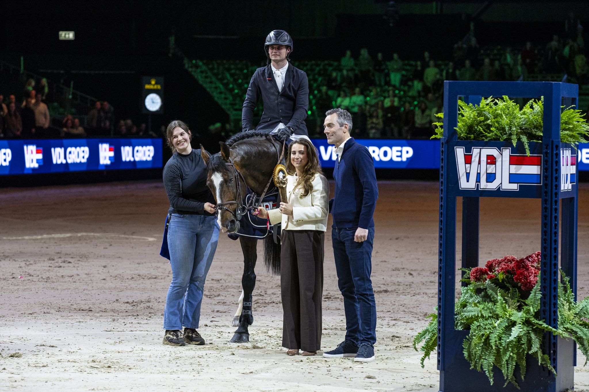 Bas Moerings grijpt zege in VDL Groep Prijs bij debuut op The Dutch Masters