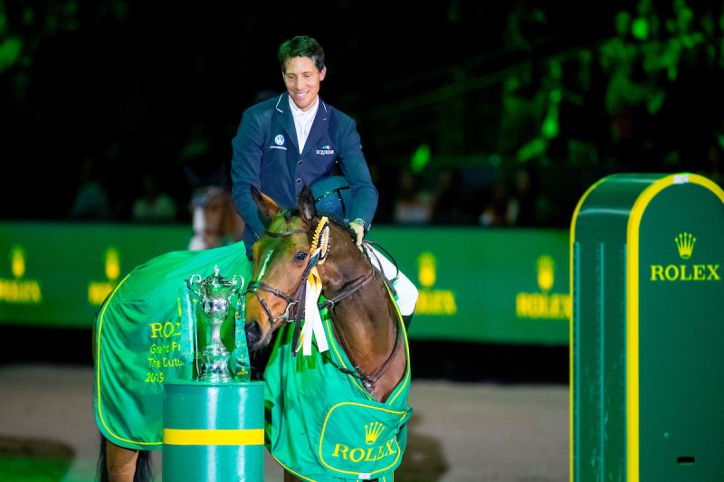 Henrik von Eckermann becomes the new Rolex Grand Slam live contender at The Dutch Masters