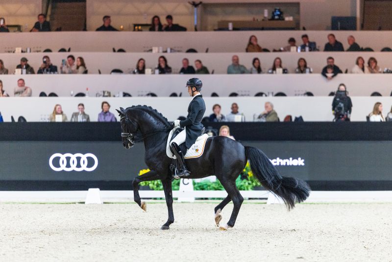 Justin Verboomen takes the lead in the FEI Dressage World Cup presented by RS2 Dressage